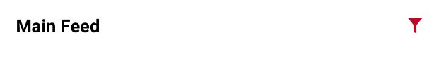 Filter Bar