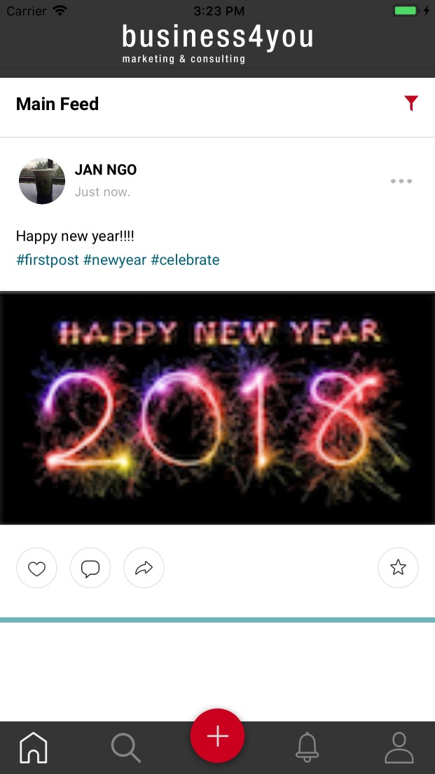Main Feed Screen